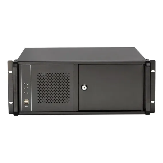 Gabinete P/ Rack 19 4u 450mm - Hb Cor Preto Foto 1