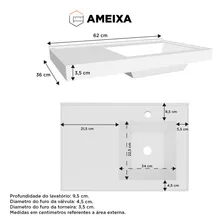 Gabinete Para Banheiro Em Aço 3 Gavetas Ameixa Cozimax Foto mini 4