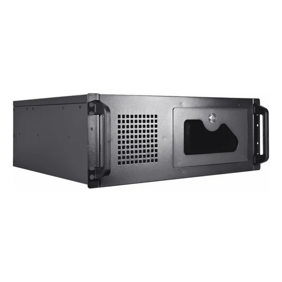 Gabinete Servidor Rack 4u K-mex Cr-s450 Sem Fonte Preto Foto 1