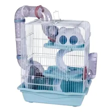 Gaiola Labirinto Safari P Hamster Roedores American Pets Cor Azul-claro Foto mini 1