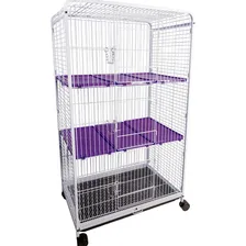 Gaiola Para Aves Jel Plast Viveiro Gaiola Cor Lilás Foto mini 1