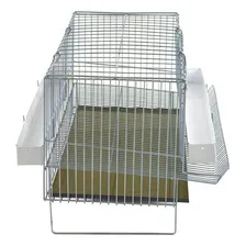 Gaiola Para Codorna Poedeira Pequena Completa Sem Divis贸rias Foto mini 2