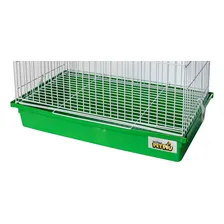 Gaiola Viveiro Para Pássaros Manso Calopsita Aves Poleiro Cor Verde Foto mini 4