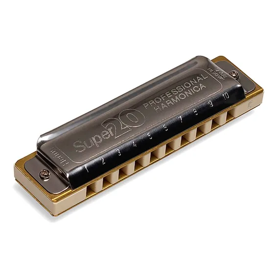 Gaita Boca Harm么nica Hering Diat么nica 8020 F谩 - Refinado Foto 1