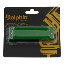 Gaita Dolphin Blues 20 Vozes Do Corpo Cor Verde Tom C Foto mini  2