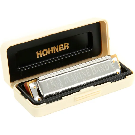Gaita Harmonica Hohner Marine Band 1896/20 - D (ré) Foto 1