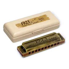 Gaita Hering Diat么nica Vintage Harp 1923 1020c (d贸) Foto mini 1
