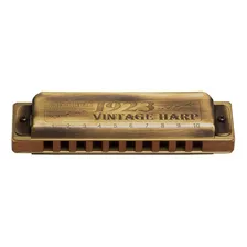 Gaita Hering Diat么nica Vintage Harp 1923 1020c (d贸) Foto mini 3