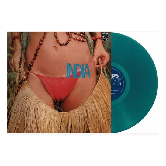 Gal Costa Lp Índia Vinil Colorido Verde 1973/2022 Foto 1