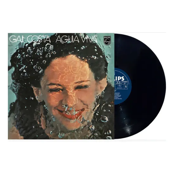 Gal Costa Vinil Gal Costa - Água Viva (preto) Foto 1