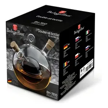 Galheteiro Duplo Vidro Garrafa Temperos 350ml Berlinger Haus Foto mini  2