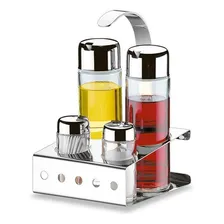 Galheteiro Inox 5 Peças Parma - 150 - Aço Inox Brinox Foto mini 1