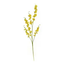 Galho Chuva De Ouro Grande Flor Artificial 94cm Decoração Foto  mini 1