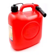 Galão Reservatório De Combustível Em Plástico Vermelho 10l Foto mini  2