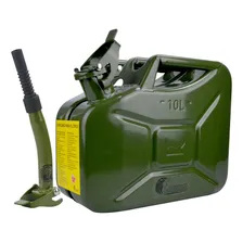 Galão Tanque De CombustÃvel Militar 10l + Bico Abastecimento Foto mini 1