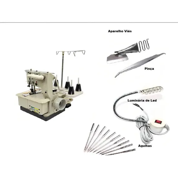 Galoneira, 3 Agulhas Bracob + Kit Com 14 Acess贸rios-250w 220V Foto 1