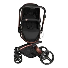 Galzerano Dzieco Vulkan Carrinho de bebê de moisés Galzerano Vulkan passeio Preto com cobre Foto mini  3