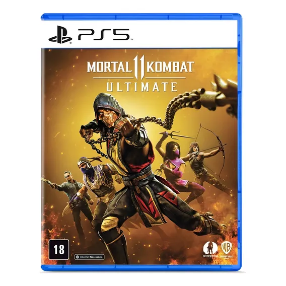 Game Mortal Kombat 11 Ultimate Mídia Física - - Ps5 Foto 1