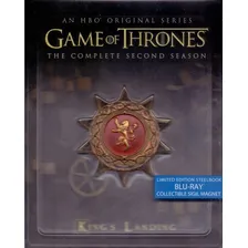 Game Of Thrones Jogo Tronos Temporada 2 Steelbook Blu-ray Foto mini 1