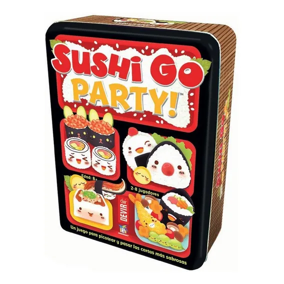 Gamewright Devir Sushi Go Party! Espanhol Foto 1
