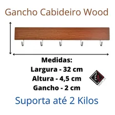 Gancho Adesivo Cabideiro De Parede Multiuso 5 Ganchos Foto mini 3