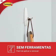 Gancho Adesivo Command Medio Ate 1,3kg 3m 2 Unidades Foto mini 4