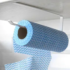 Gancho Adesivo Revestido Suporte Encaixe Para Papel Toalha Foto mini 2