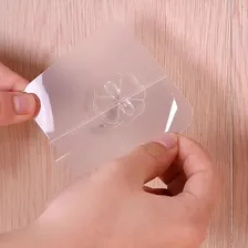 Gancho gancho para cortinas banheiro SHR Gancho Adesivo - transparente30 unidades Foto mini 4
