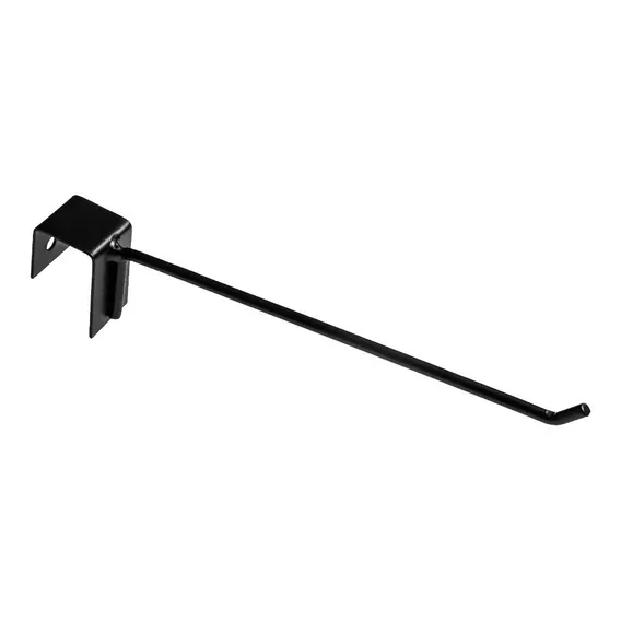 Gancho Para Gôndola 10cm - 100 Un - Metalúrgica Besser Cor Preto Foto 1