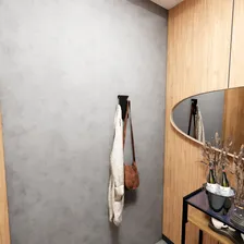 Gancho Parede Porta Suporte Cabideiro Multiuso Preto Fosco Foto mini 3