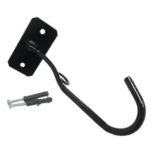 Gancho Pendurar Bicicleta Parede Suporte Kit 3 Unidades Bike Cor Preto Foto mini 3