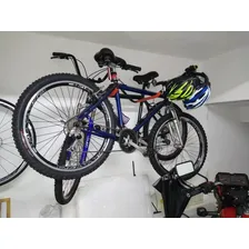 Gancho Suporte Horizontal Parede Para 2 Bicicleta Mtb Speed TRUE Foto mini  2