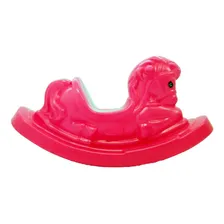 Gangorra Cavalinho Balanço Infantil Linha A - Compre 1 P Vez Cor Rosa Foto mini 3