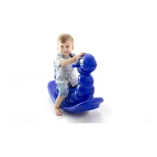 Gangorra Cavalinho Infantil Nhoca - Compre 1 Por Vez Cor Azul Foto mini  3