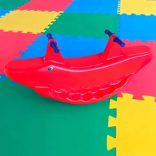 Gangorra Dupla Infantil - Jacaré Vermelho - Bb Bolinhas Foto mini 4