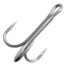 Garatéia Anzol 3x Metal N. 2 100 Unidades - Albatroz Foto mini 1