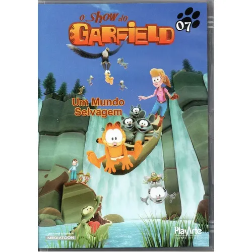 Garfield Dvd Vol. 7 Um Mundo Selvagem Novo Original Lacrado Foto 1