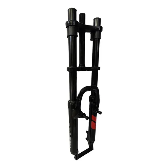 Garfo Amortecedor Bike Aro 26 Disco Aço Suspensão 21,1mm Foto 1