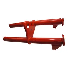 Garfo De Direção Mobilete Caloi Vermelho Foto mini  2