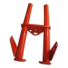 Garfo De Direção Mobilete Caloi Vermelho Foto  mini 1