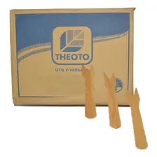 Garfo De Madeira Para Pizza Granel Marca Theoto C/3000 Foto mini 1