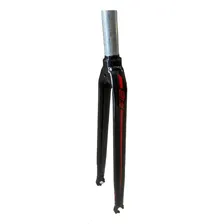 Garfo Speed Aluminio 700 Over Ahead Set (s/ Rosca) Fib Preto Foto mini 1