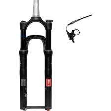 Garfo Suspensão Aro 29 100mm X Fusion Rc32 Trava No Guidão Foto mini 4
