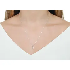 Gargantilha Colar Patinha Pet Cachorro Prata Pura 925 Cor Prateado Foto mini  2