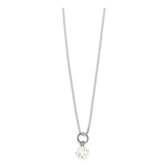 Gargantilha Ponto De Luz 45cm Prata 925 Rommanel 830045 Foto 1
