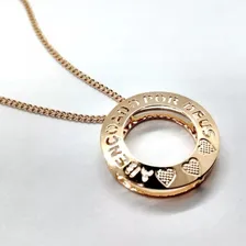 Gargantilha Rommanel Abençoado Por Deus Folh. A Ouro 531614 Cor Dourado Foto mini  3