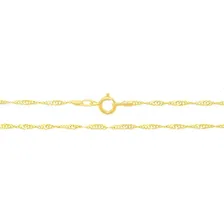 Gargantilha Rommanel Cingapura 40cm Banhada Ouro 18k 531097 Cor Dourado Foto mini 3