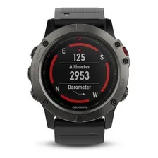 Garmin Fenix 5x Sapphire Cor Preto Foto  mini 1