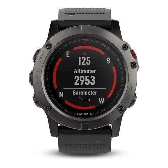 Garmin Fenix 5x Sapphire Cor Preto Foto 1