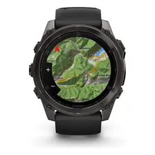 Garmin Fenix 8 Carbon Gray 51mm Safira Amoled Foto mini 3